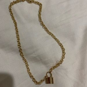Lock necklace from PacSun
